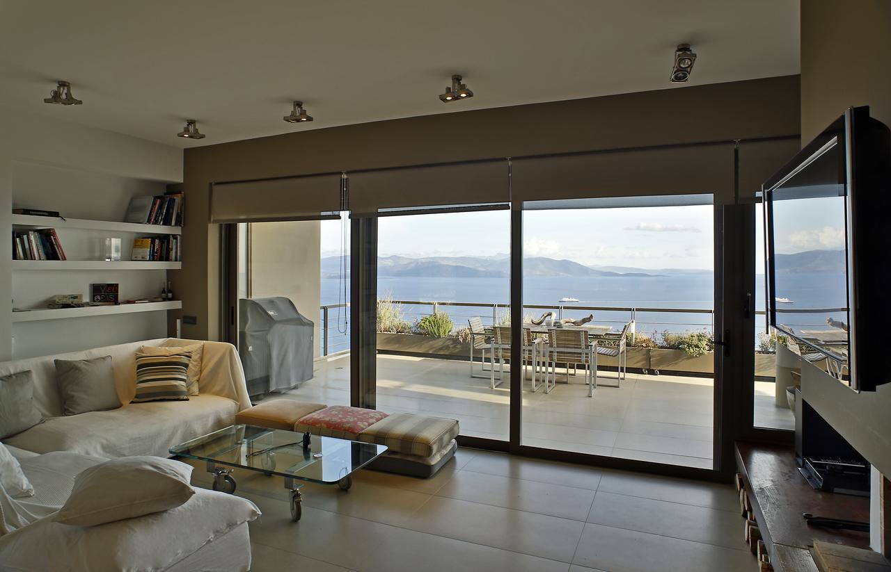 Apartamento Seaview Penthouse Schinias Maratón Exterior foto