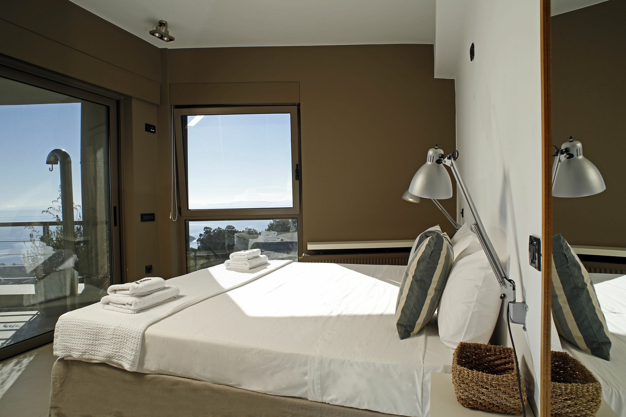Apartamento Seaview Penthouse Schinias Maratón Exterior foto