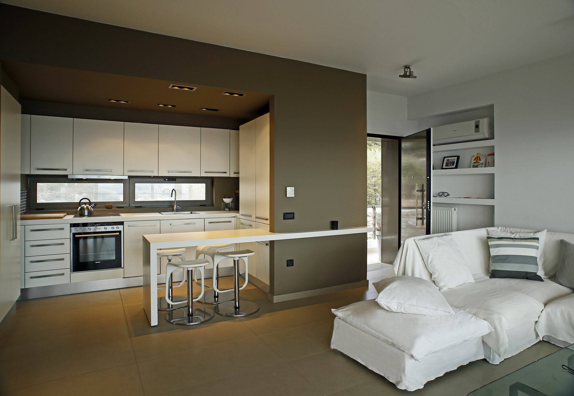 Apartamento Seaview Penthouse Schinias Maratón Exterior foto