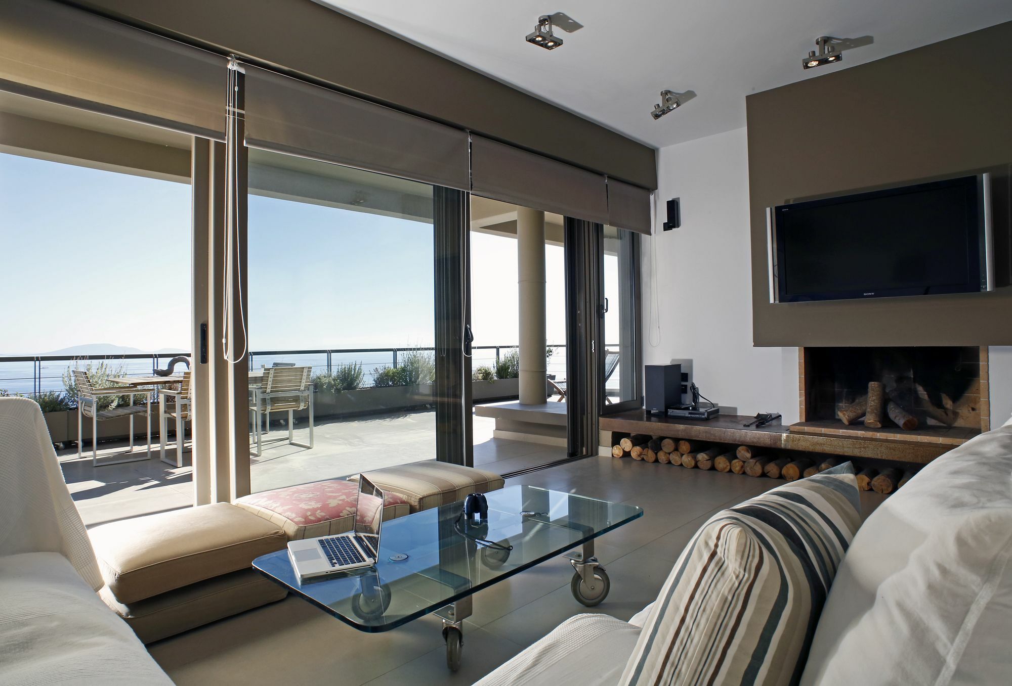 Apartamento Seaview Penthouse Schinias Maratón Exterior foto